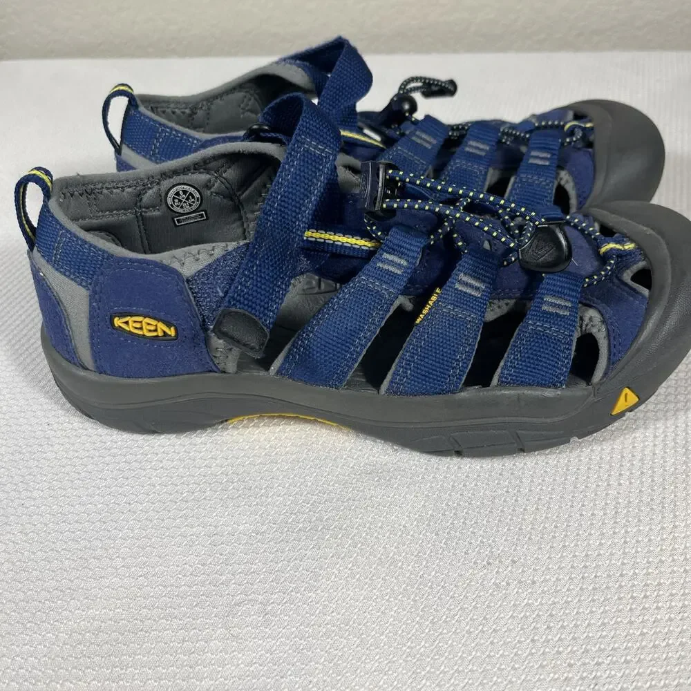 Keen Canteen Sandals Men's 6 Blue Gray Closed Toe Water‎ Shoe Hiking Newport